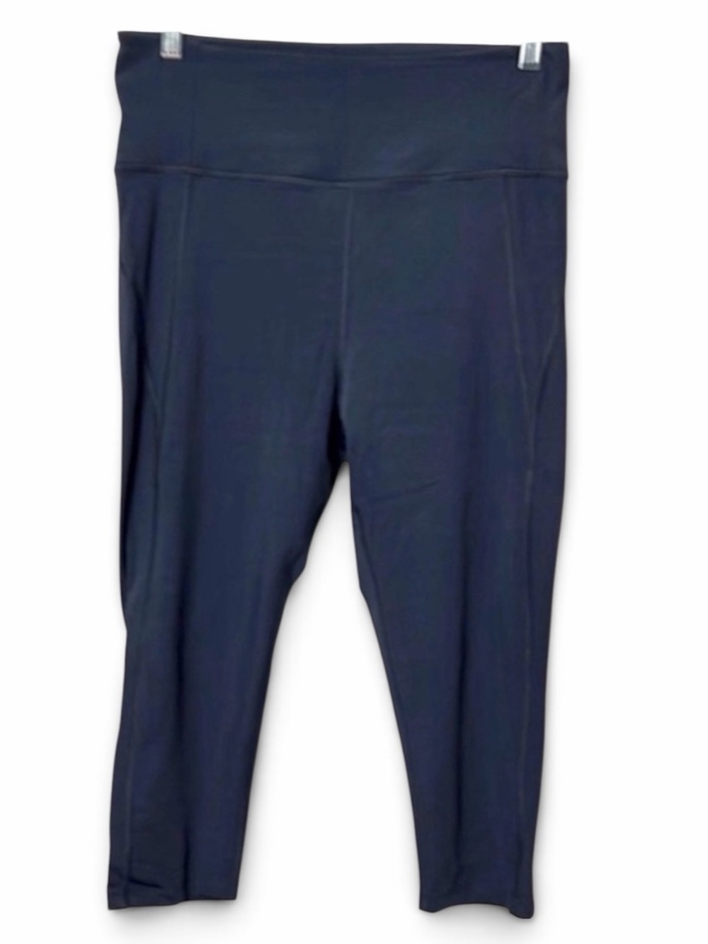Girlfriend Collective Navy High Rise Capri Legging Size XL